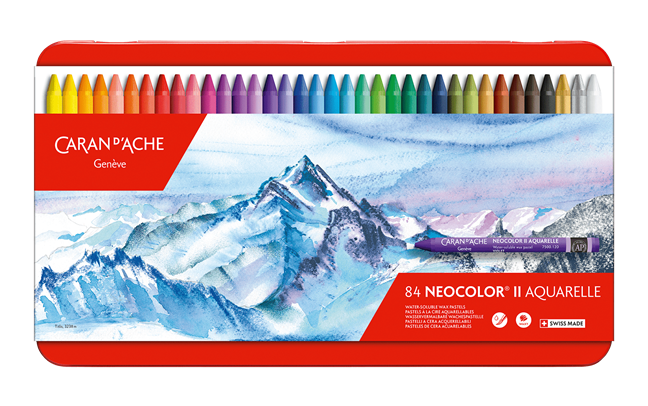 Коробка з 84 пастелями NEOCOLOR™ II