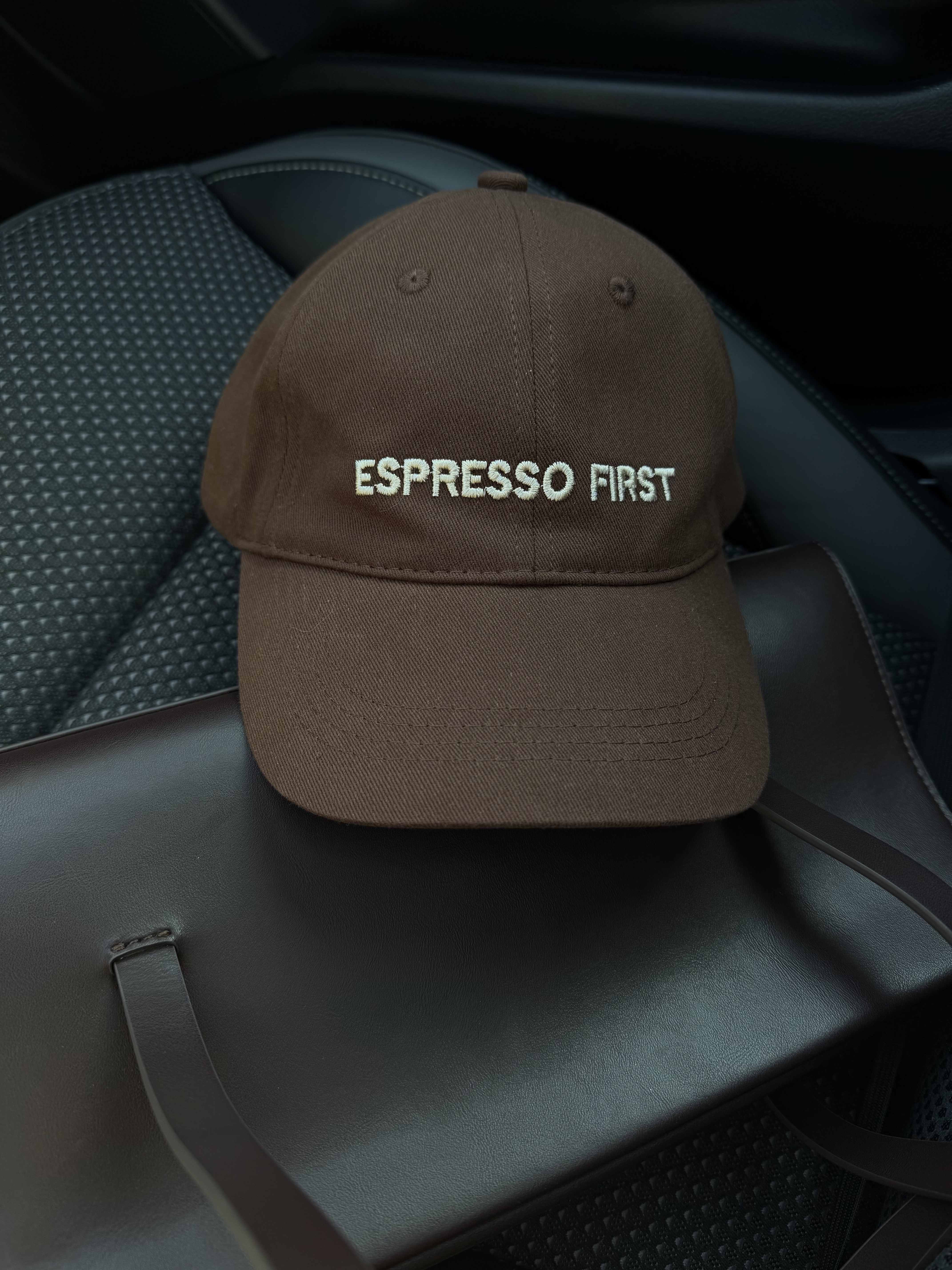 Бейсболка Espresso first шоколадна