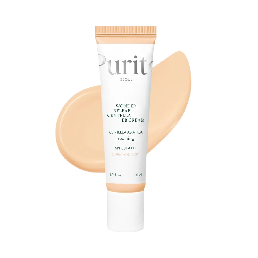 ВВ крем з екстрактом центелли Purito Seoul Wonder Releaf Centella BB Cream (№13 Neutral Ivory) 30 ml