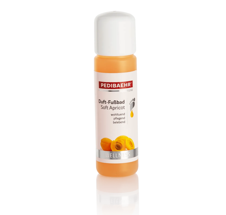 Вітамінна фруктова ванночка для рук та ніг з екстрактом абрикосу PediBaehr Wellness Soft Apricot, 50 мл