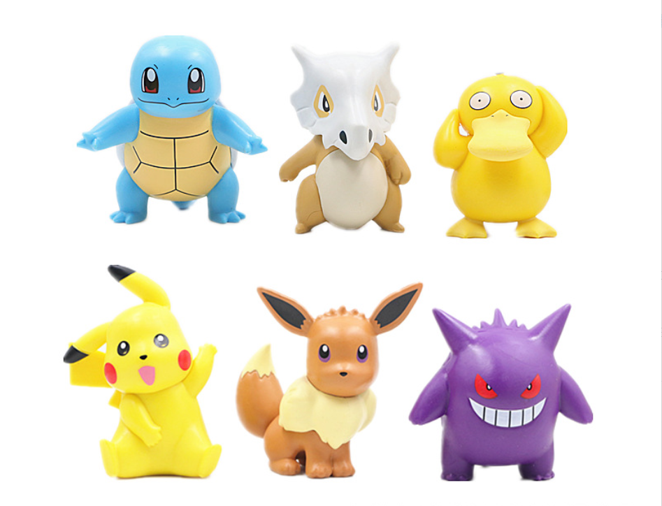 Набір ігрових фігурок Покемон Pokemon Go 6-7. см.Фігурки Покемон Го