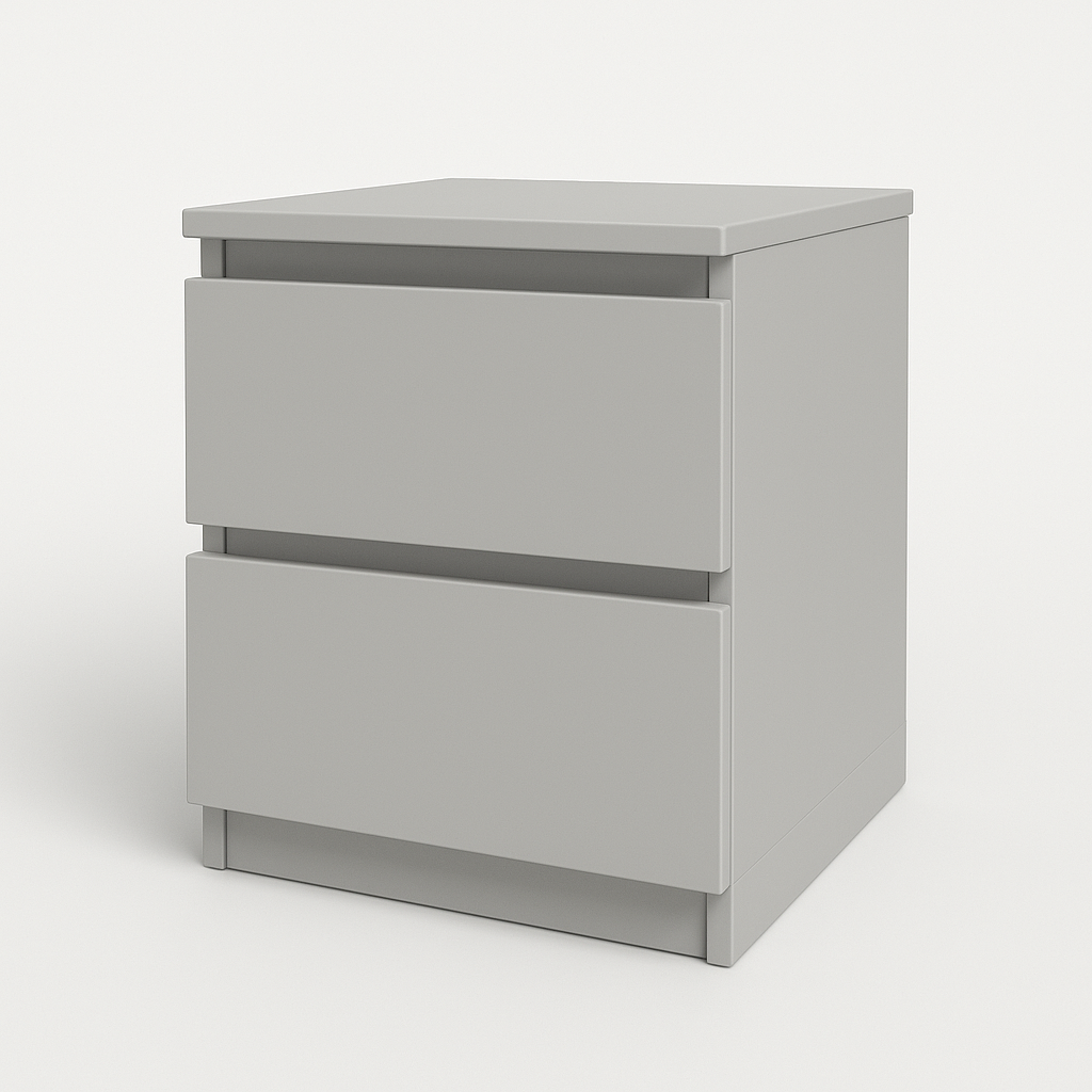 Тумба приліжкова на 2 шухляди 50х40х54.4см