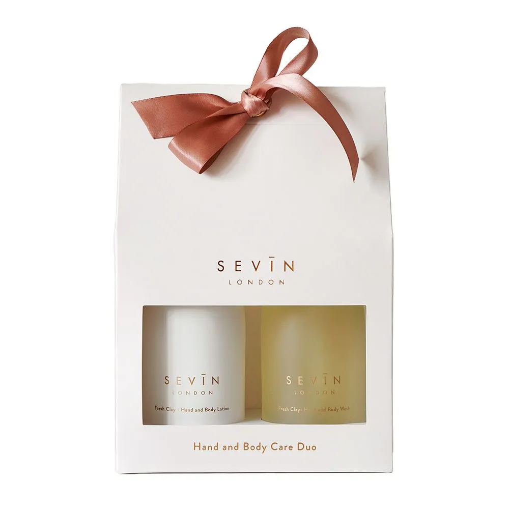 SEVIN Fresh Clay Гель та лосьйон для рук та тіла (300 мл + 300 мл)