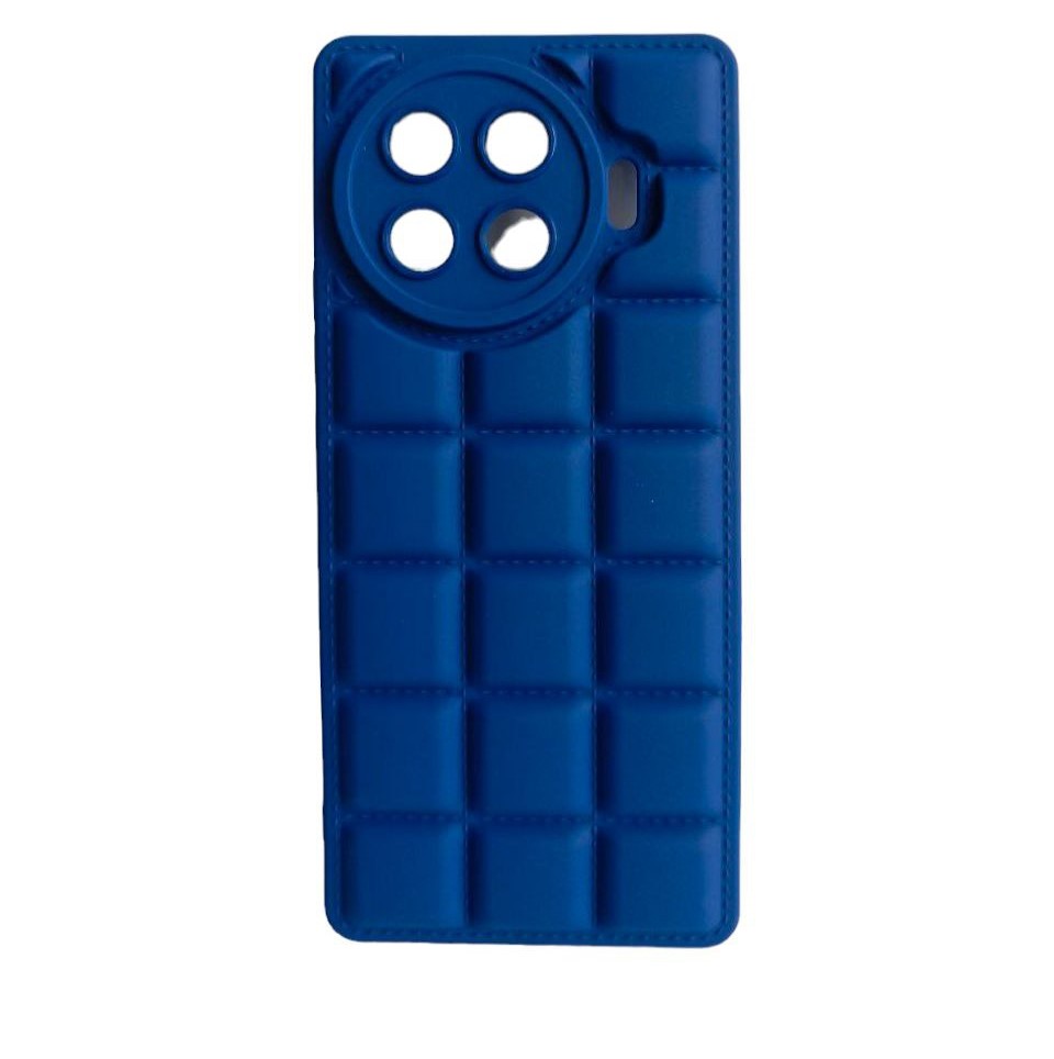 Чохол Fashion Case Chocolate для Tecno Spark 20 PRO+ Blue