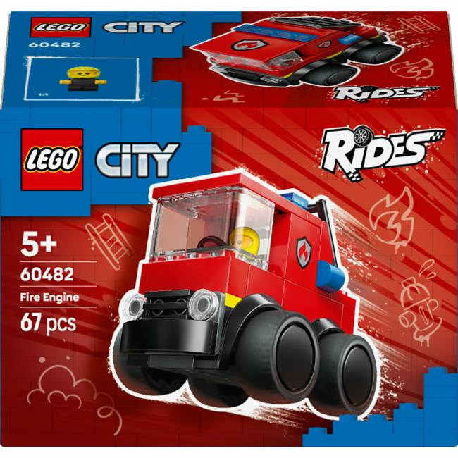 Конструктор LEGO City Автівки — Пожежна машина (60482)
