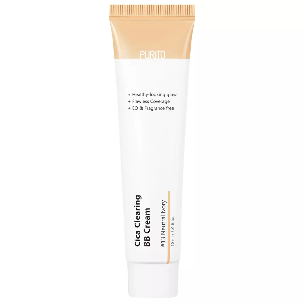 ВВ крем з екстрактом центелли Purito Cica Clearing BB Cream (№13 Neutral Ivory) 30 ml