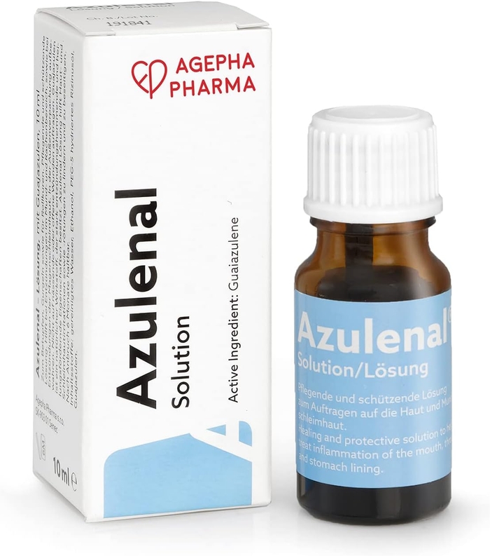 Azulenal Розчин – Натуральний засіб для лікування запалення слизових оболонок ротової порожнини та шлунку