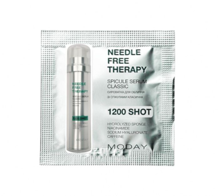 Сироватка для обличчя MODAY Needle-Free Therapy Spicule Serum 1200 SHOT зі спікулами 3 ml