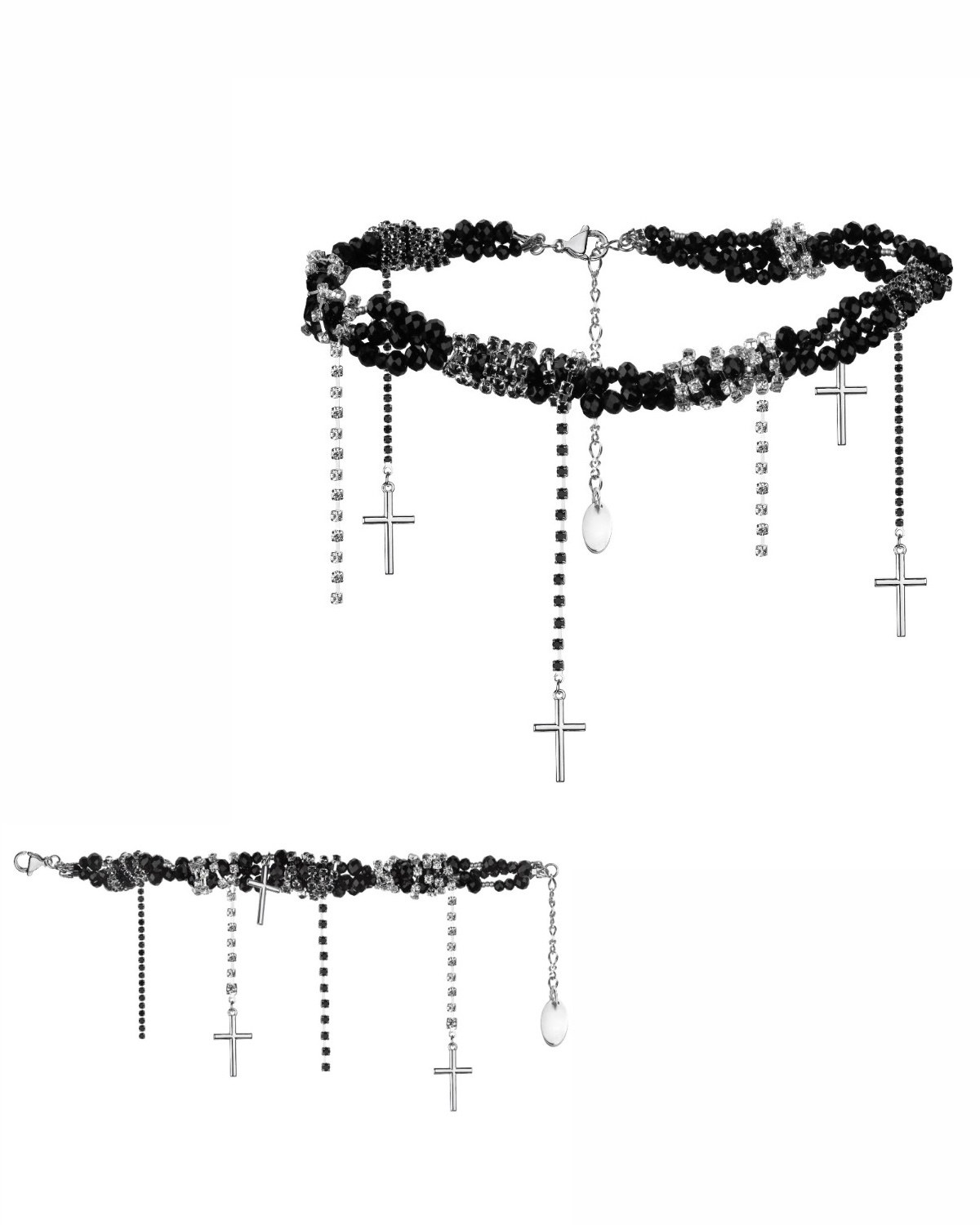 COTTON CANDY set black