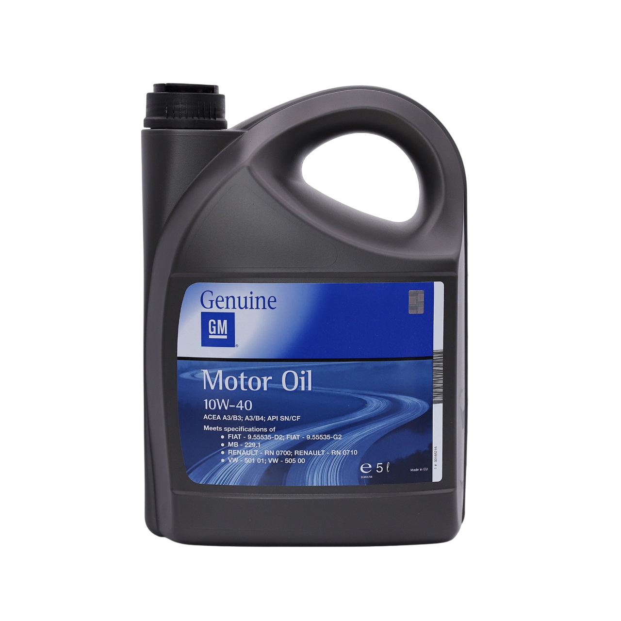 Олива моторна GM Semy Synthetic 10W-40 5L