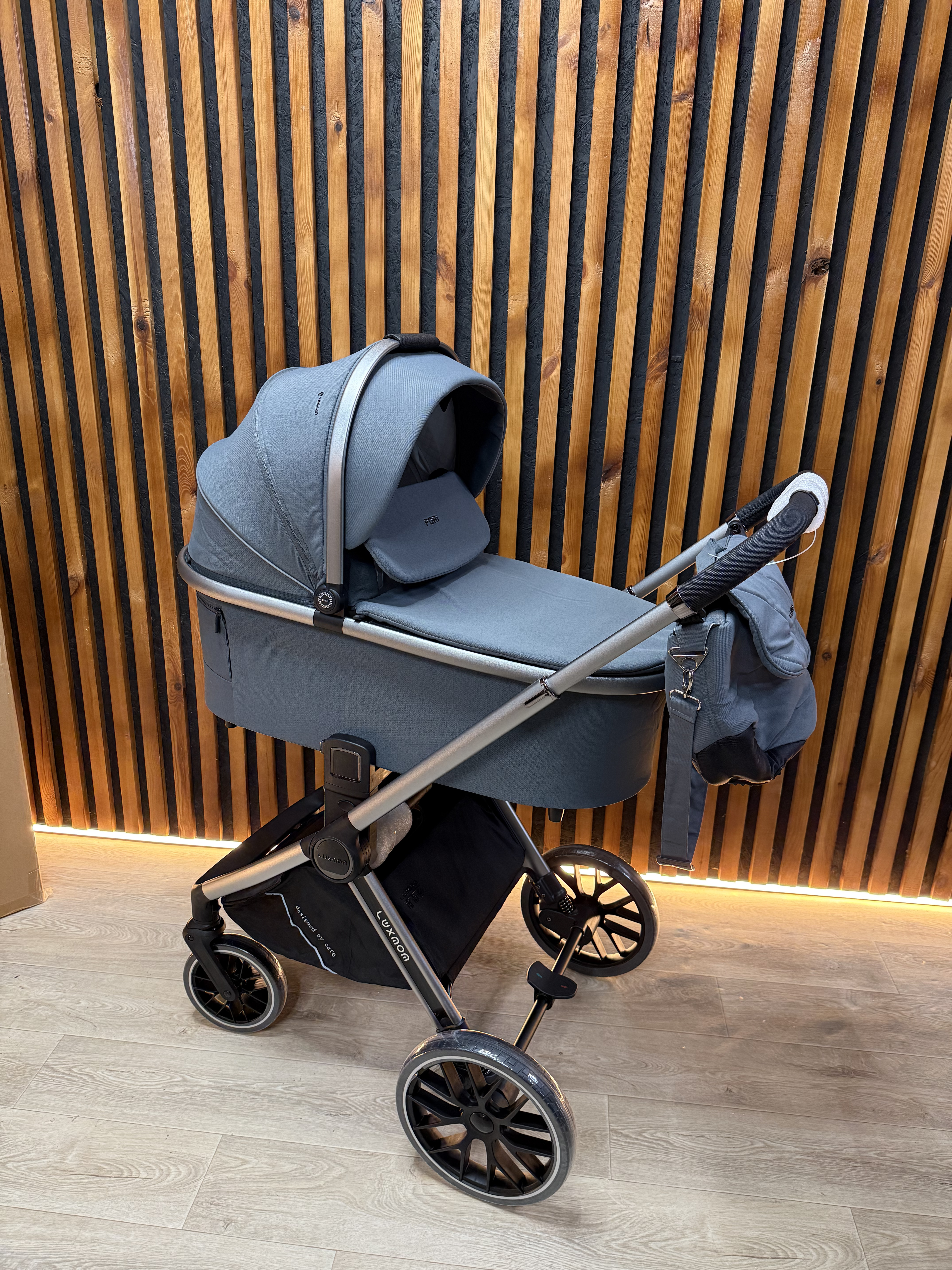 Коляска POTÉ LUXMOM 811 сіра