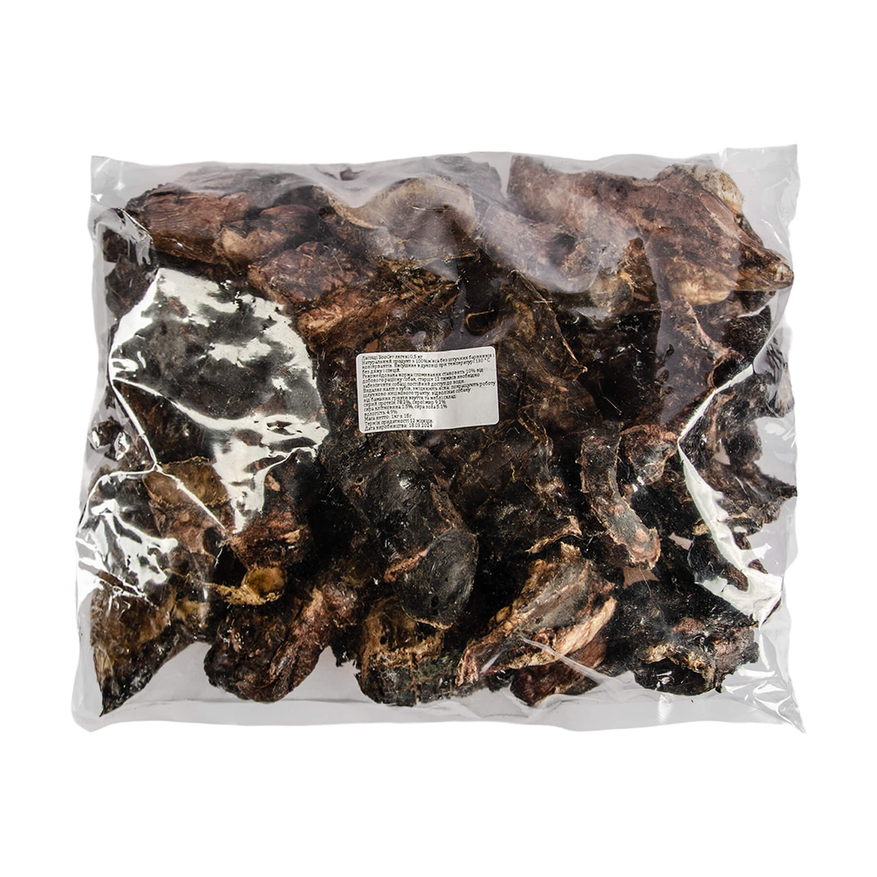 Ласощі Зоосет легені 500 г.