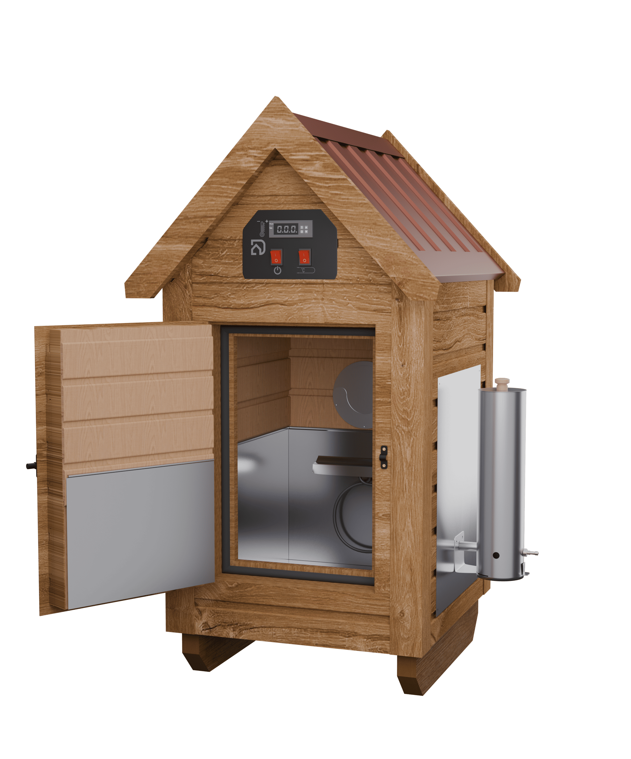 Коптильня Міні 1.0 для гарячого та холодного копчення