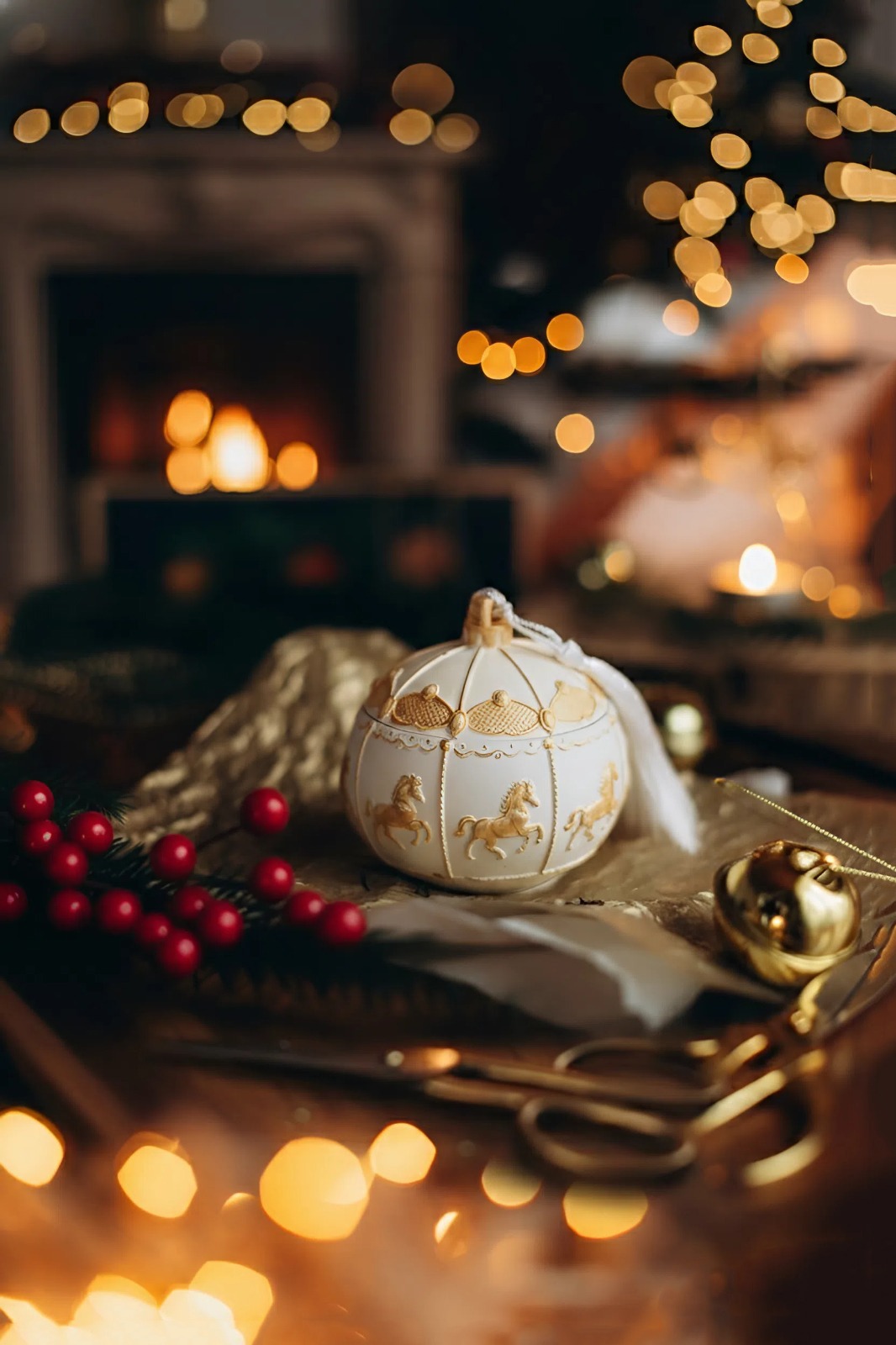 Свічка «Куля карусель»