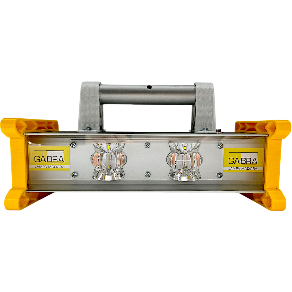 Лампа маляра мережева Gabra Pro Plus з двома лінзами