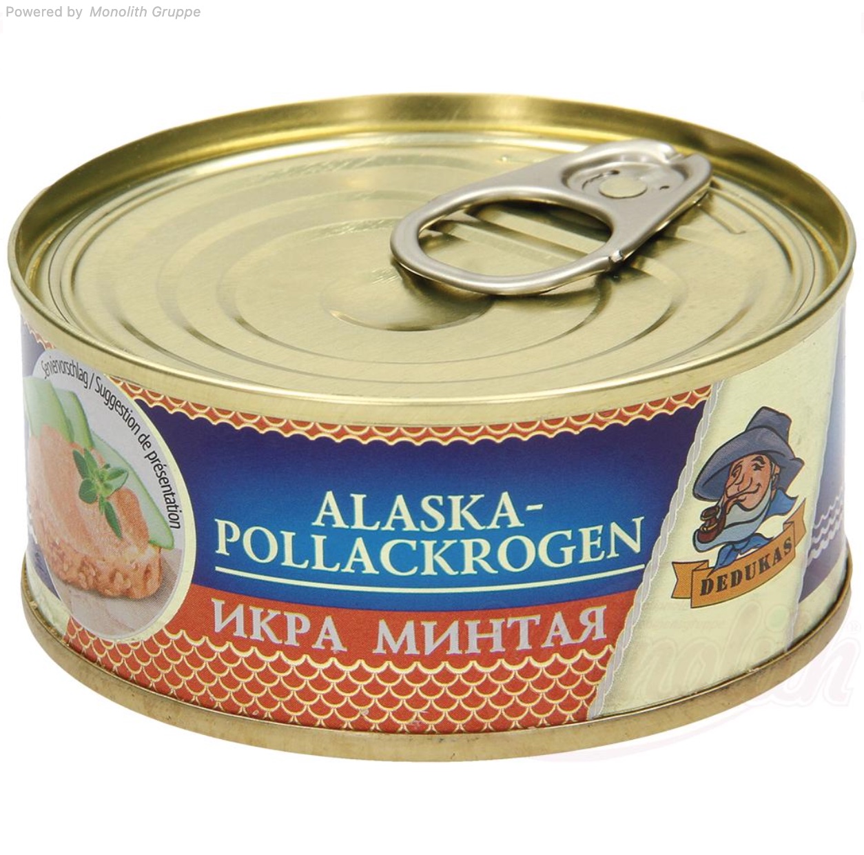 🇩🇪 "Dedukas" Икра минтая, 100 гр,