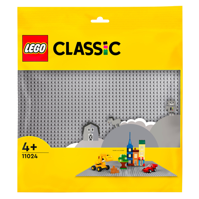 Конструктор LEGO Classic Базова пластина сірого кольору (11024)