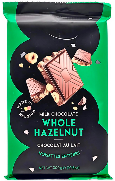 Шоколад Cachet Молочний з лісовими горіхами 300 г