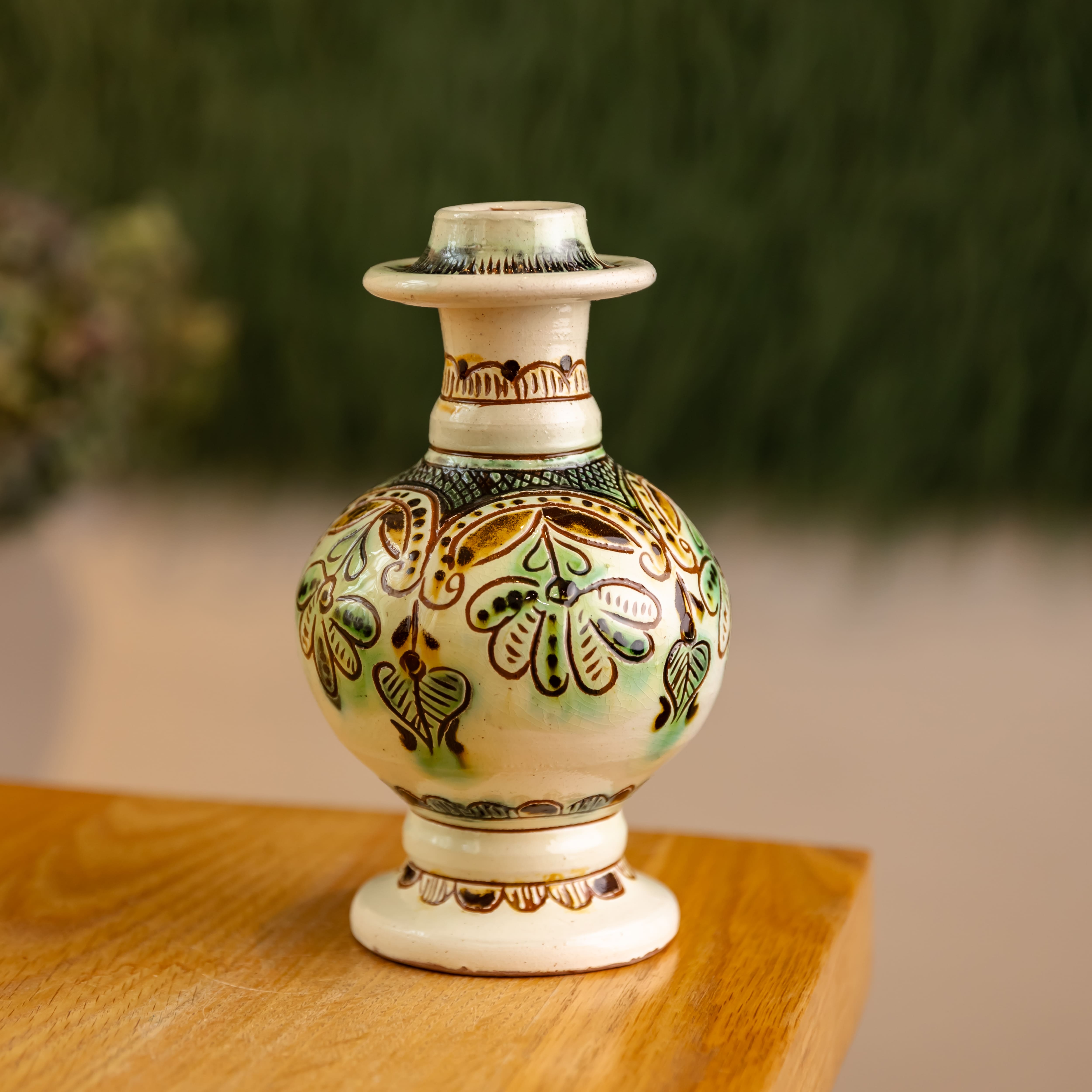 Підсвічник "Листочки", 18 см