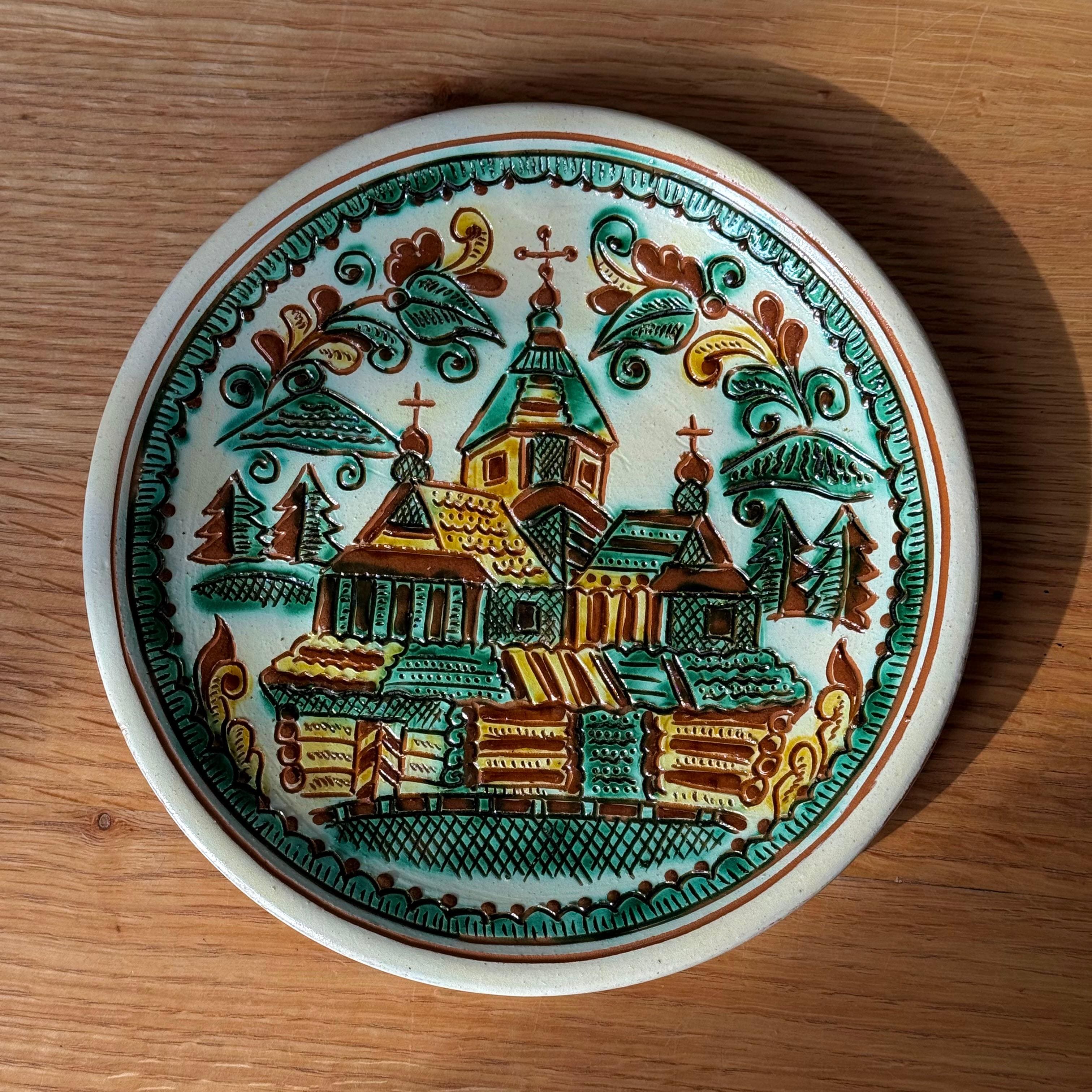 Таріль на стіну "Храм", 20,5 см