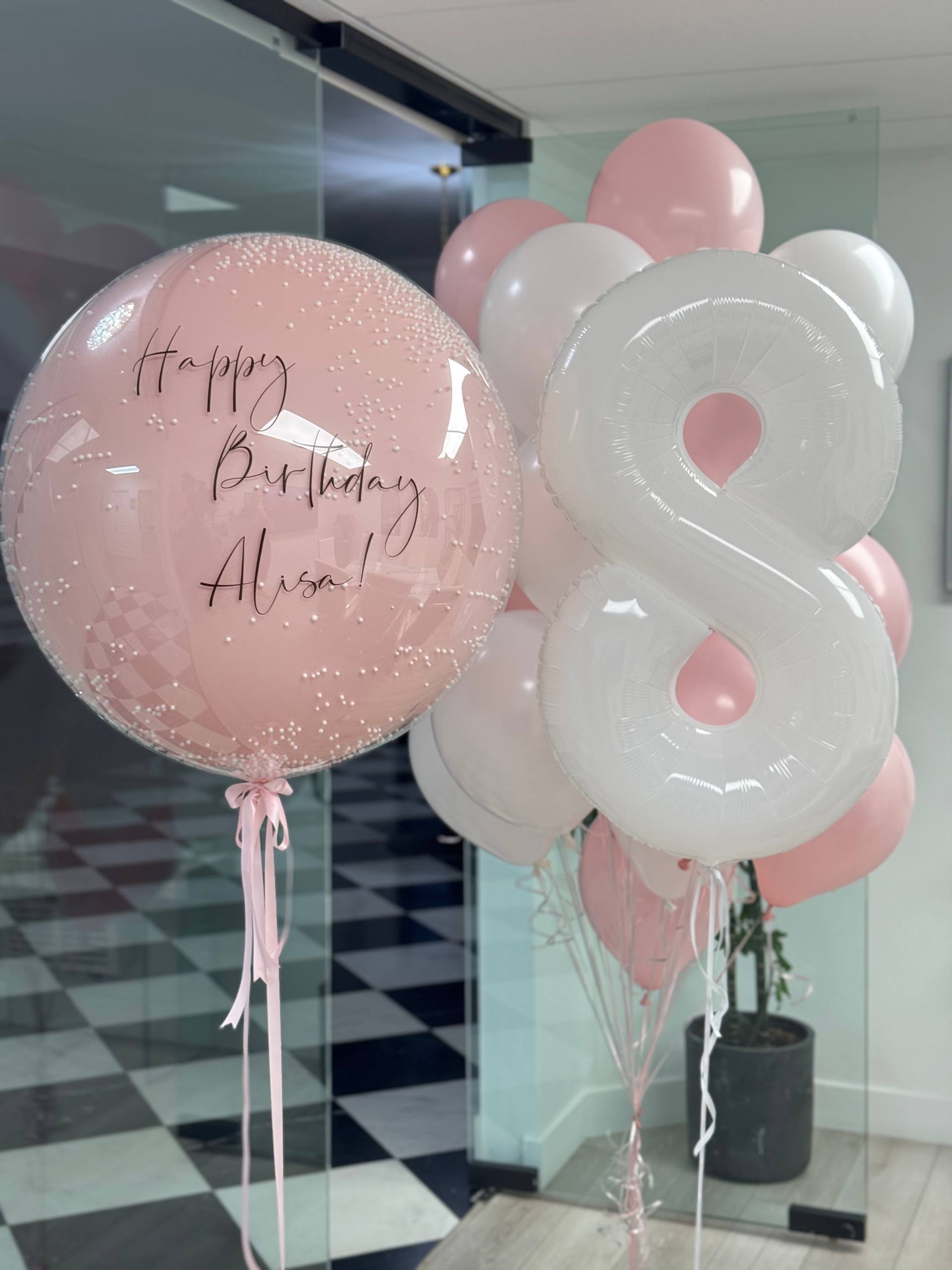 Pink Wishes Birthday Set