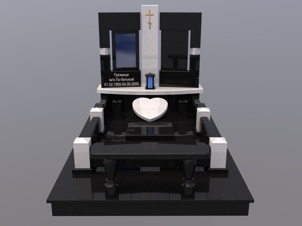 Мармуровий пам'ятник №2