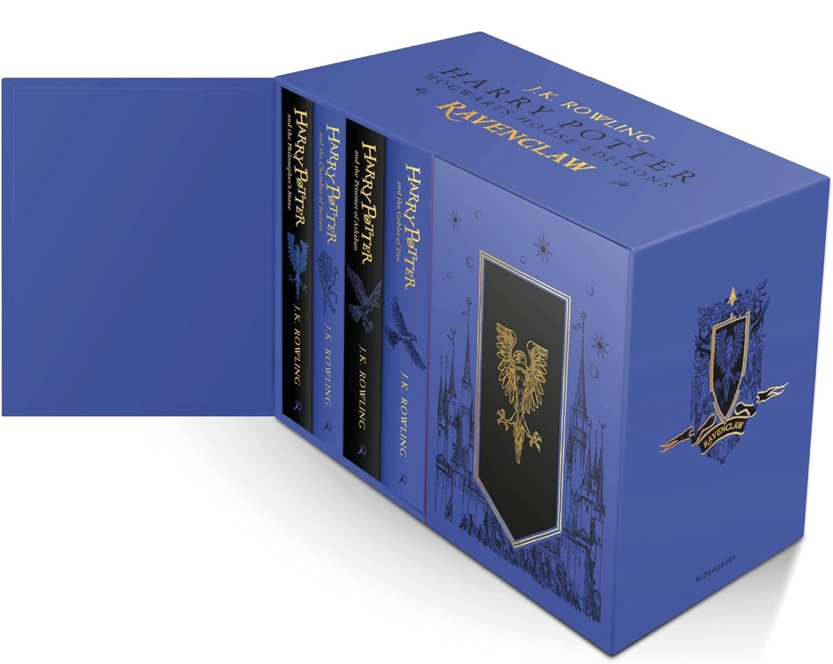 Harry Potter Ravenclaw House Editions Hardback Box Set J. K. Rowling