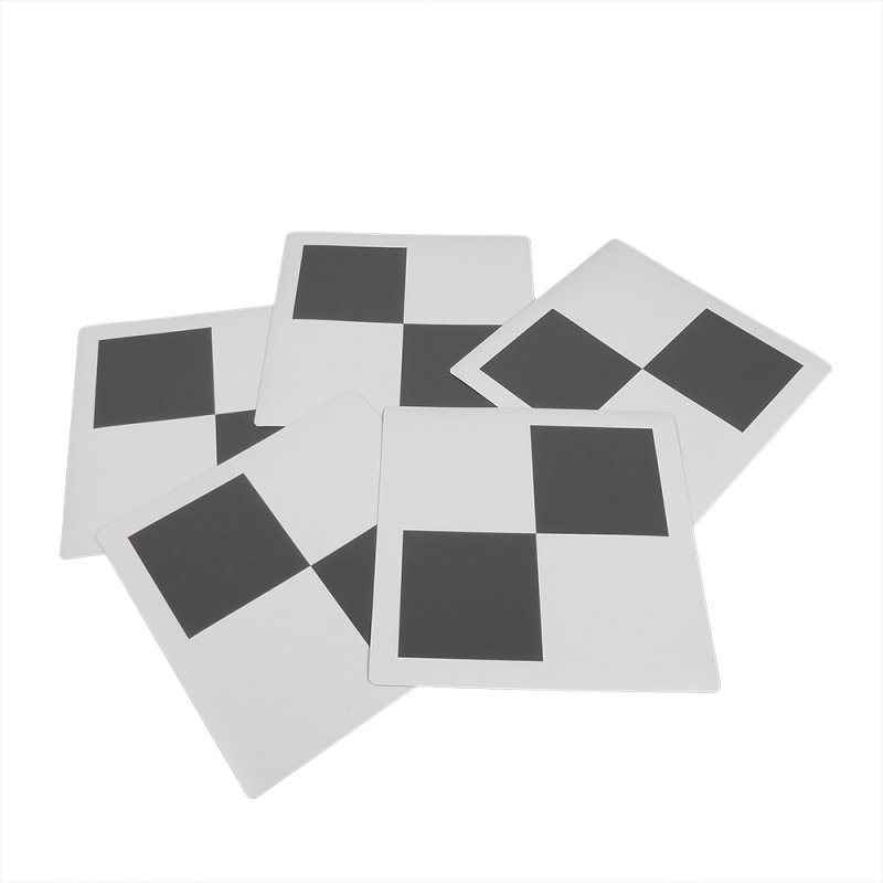 5 magnetic checkerboard targets as a set
