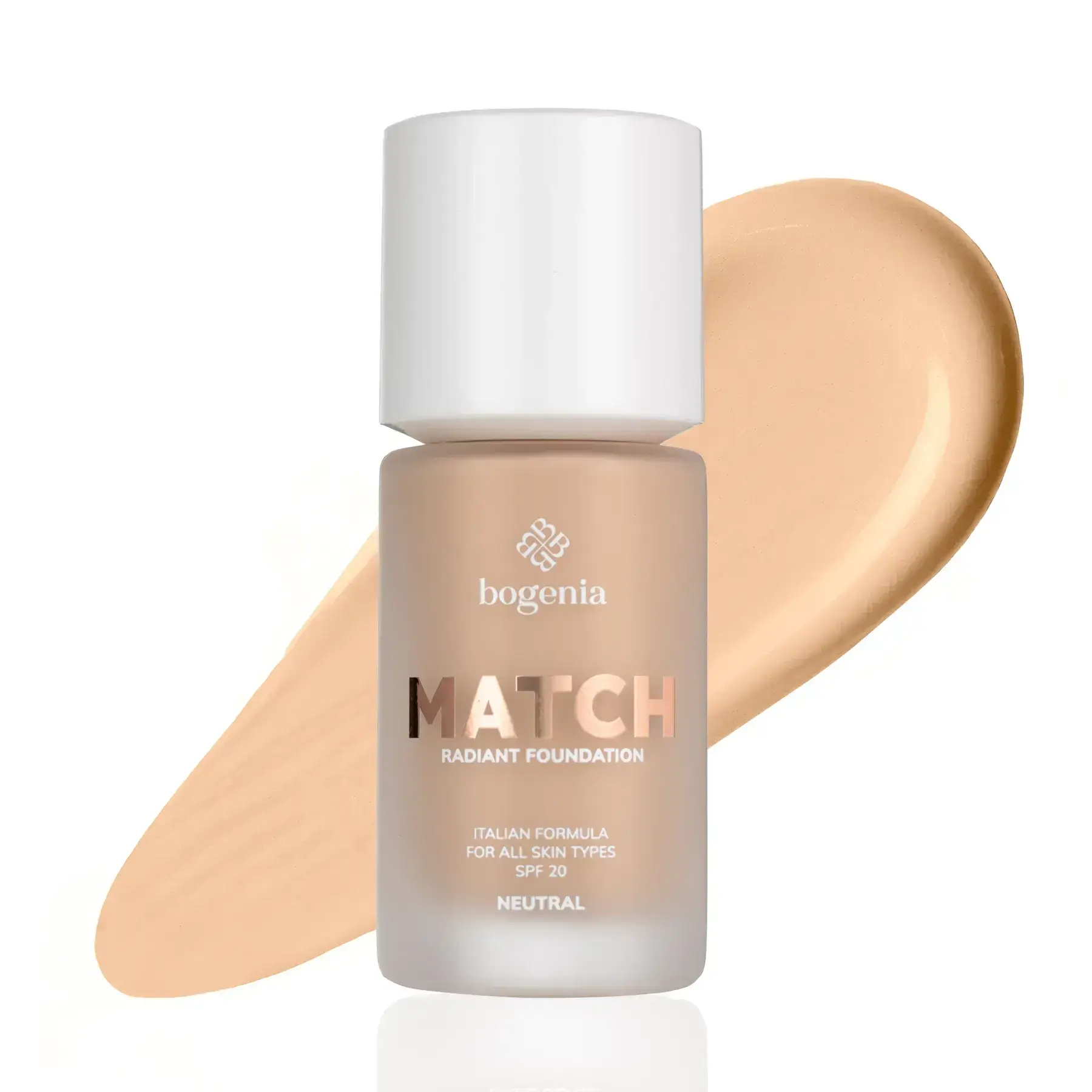 Тональна основа MATCH Foundation Bogenia BG609 - №02