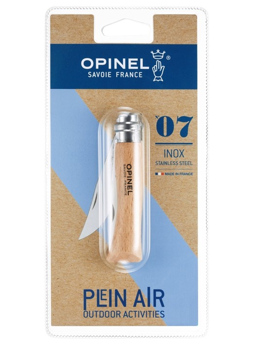 Opinel Inox Natural Knife блістер 07