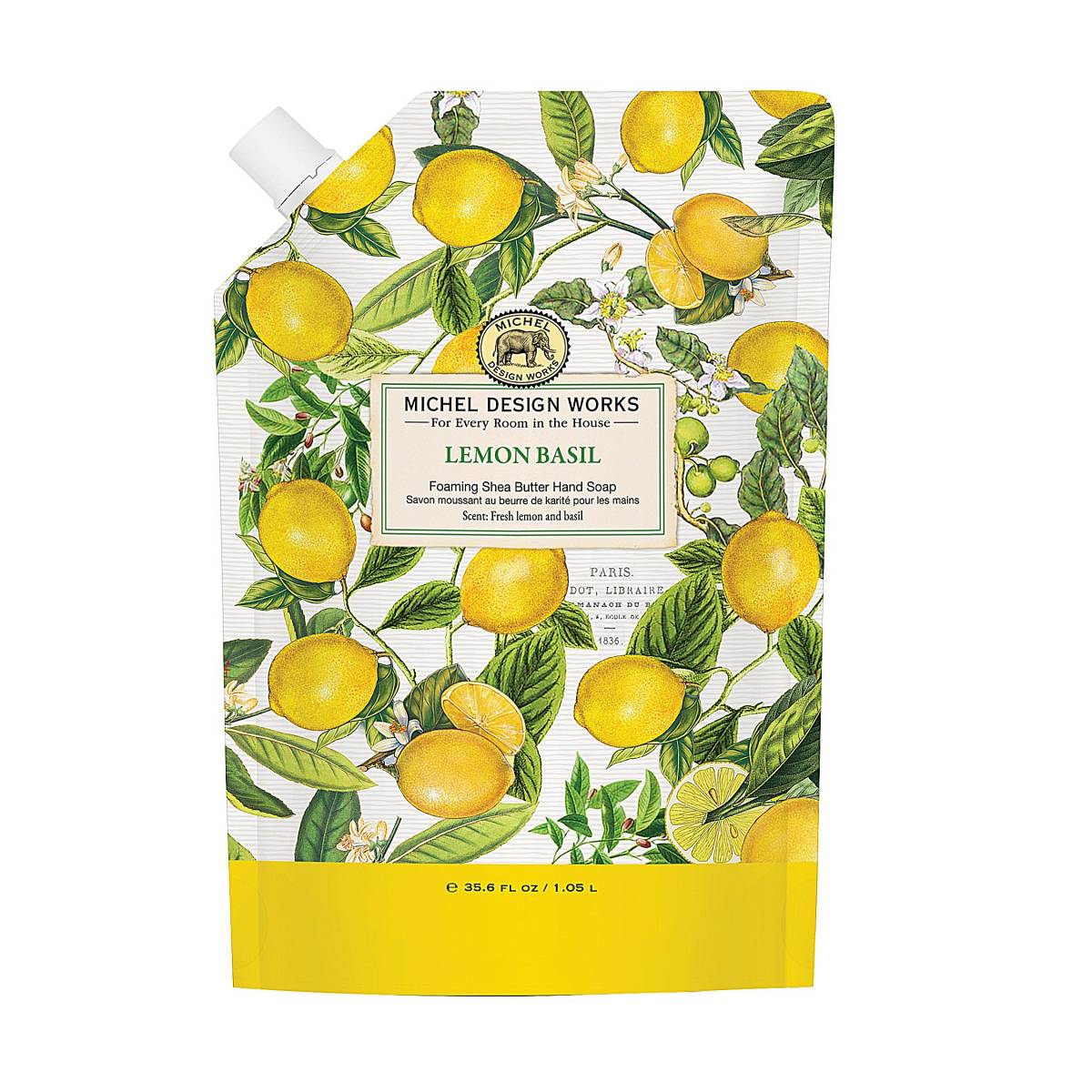 Пінне мило Michel Design Works Лимонний базилік 1л