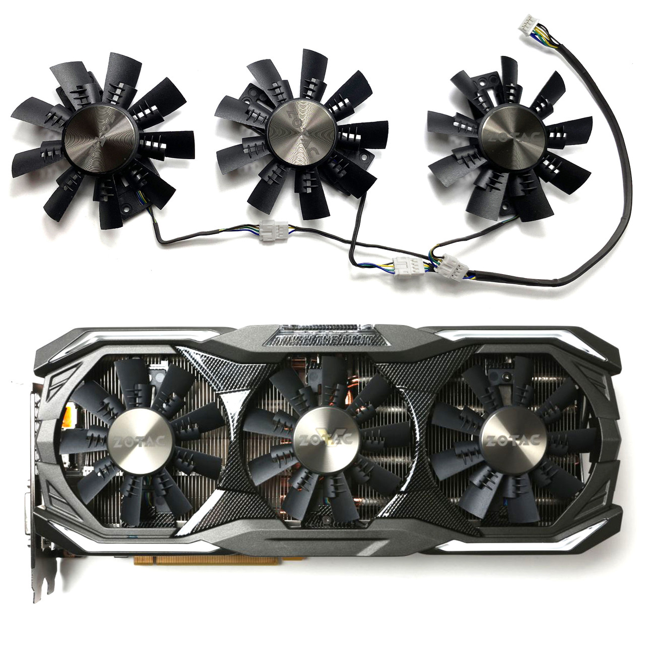 Вентилятор кулер для відеокарт Zotac AMP Extreme