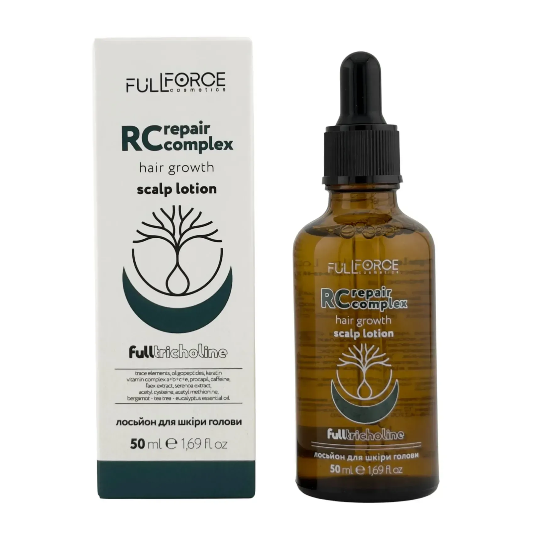 Лосьйон при схильності до порідіння та ослабленого росту волосся RC REPAIR COMPLEX scalp lotion, 50 ml