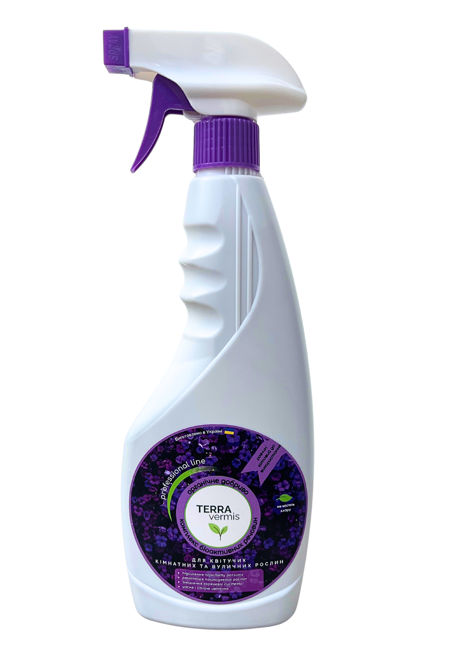 Добриво Terra vermis  з тригером для квітучих 500 мл