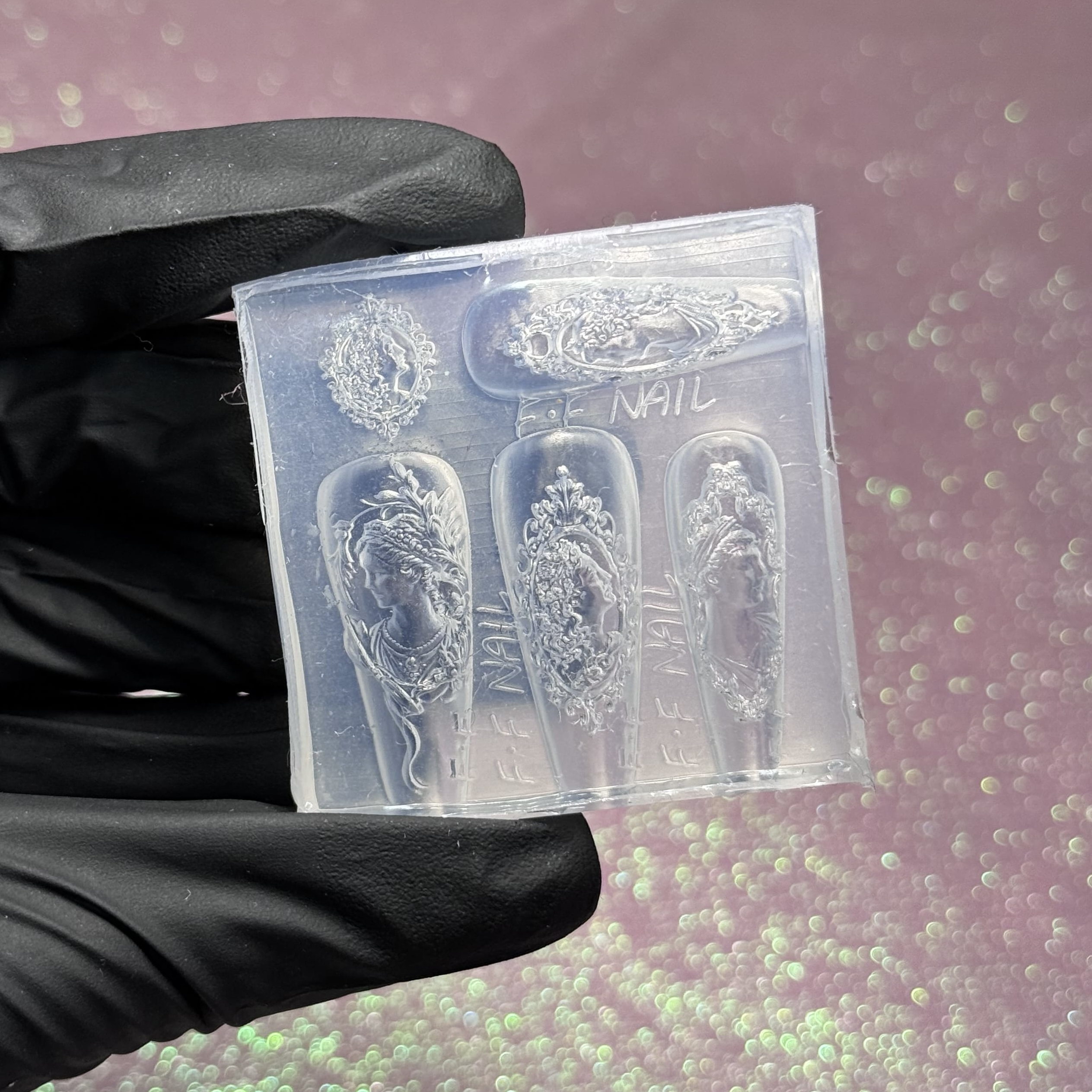 Силіконовий молд "Вінтажний портрет"