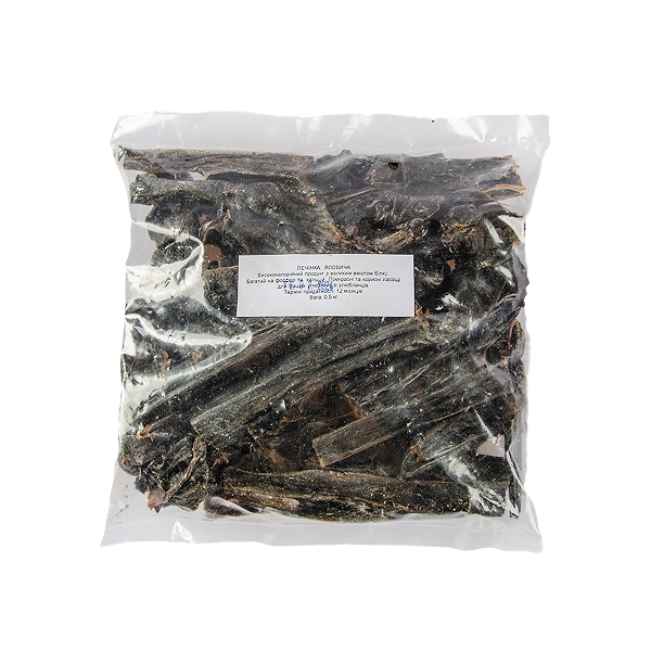 Ласощі Зоосет печінка яловича 500г.