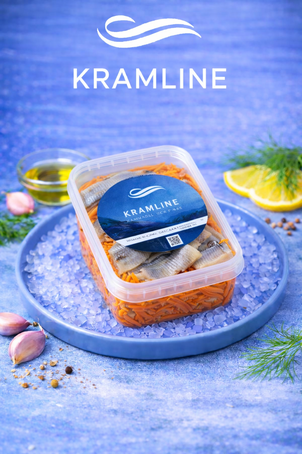 Філе оселедця з морквою по-корейськи