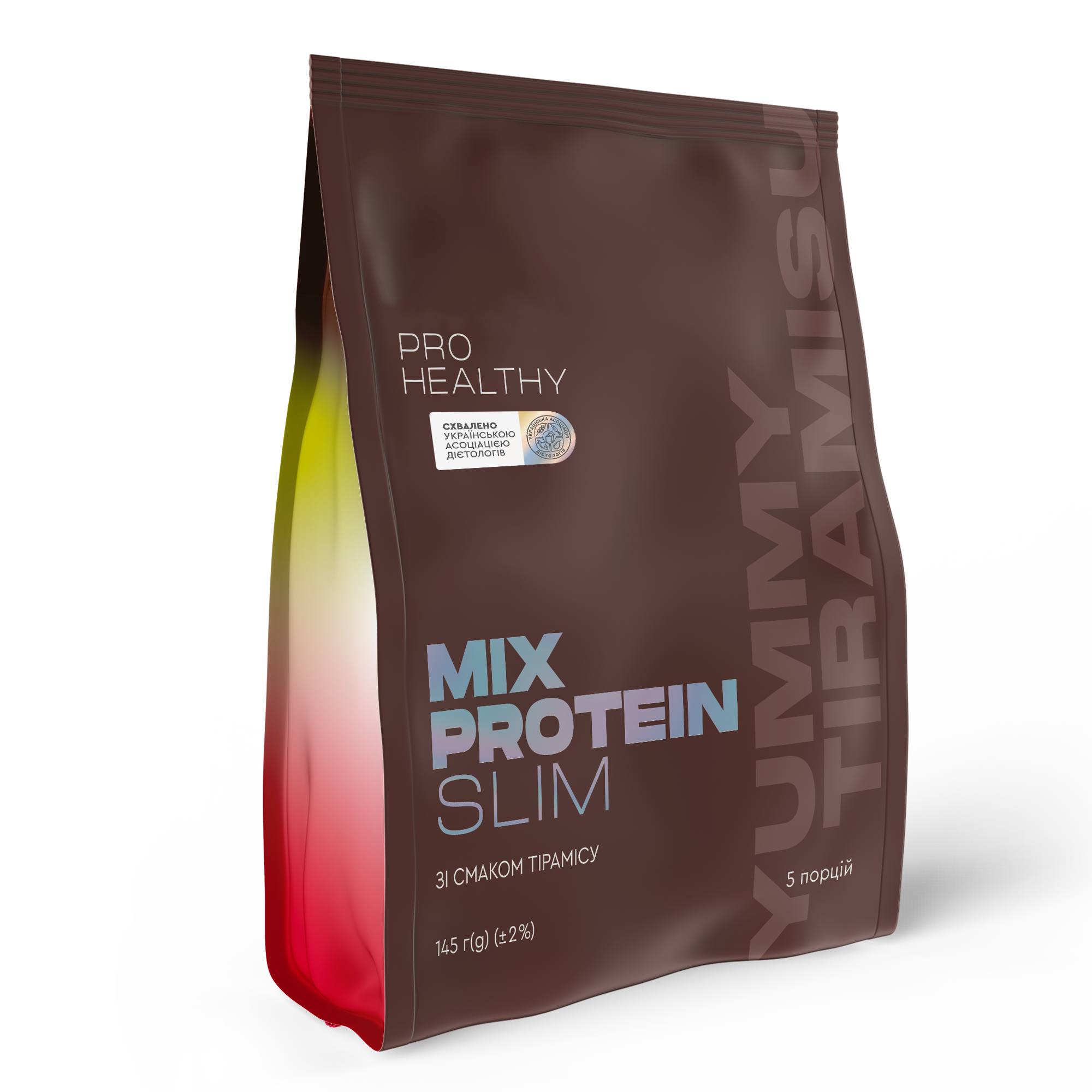 MIX PROTEIN SLIM YUMMУ TIRAMISU Низькокалорійний поживний коктейль  145 Г