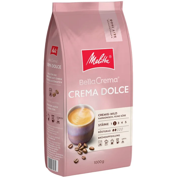 Кава в зернах Melitta Bella Crema Crema Dolce 1кг
