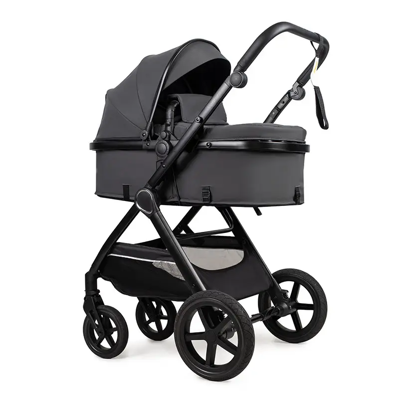 Коляска 2в1 трансформер Ninos Ventura Dark Grey