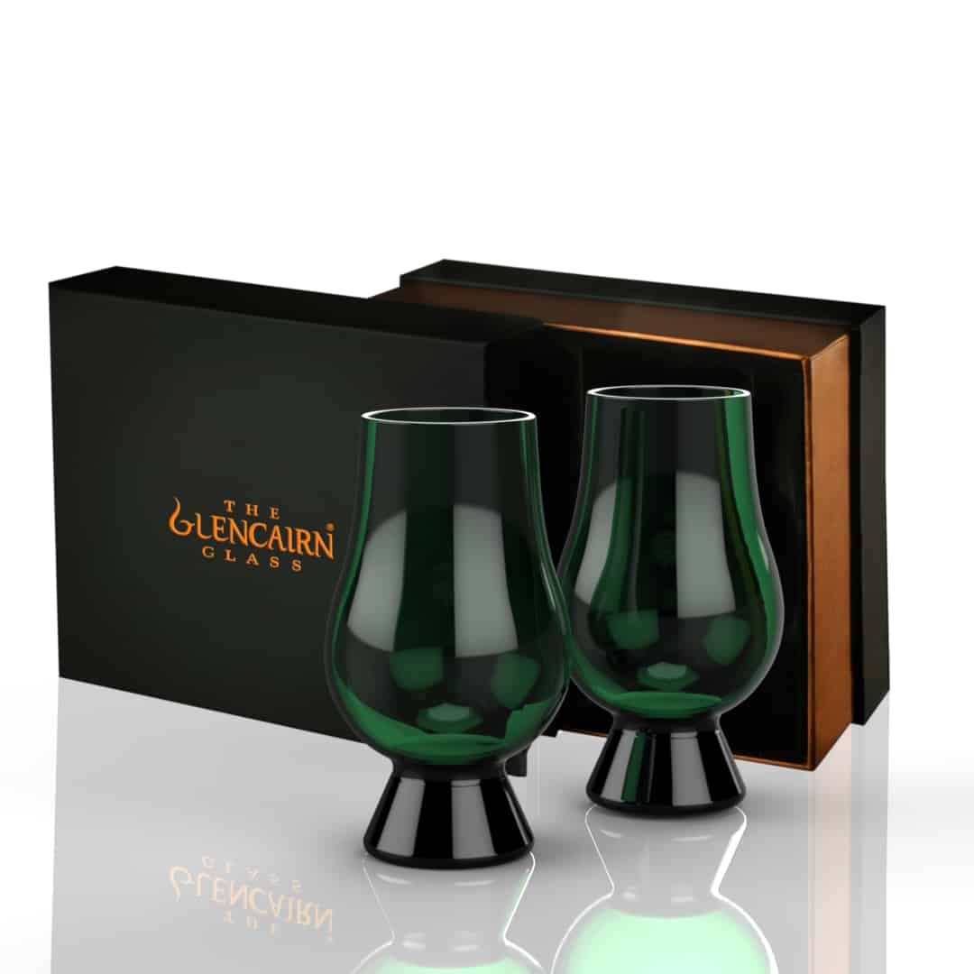 Набір келихів Glencairn Glass Green у презентаційній коробці, 2 келихи, зелені