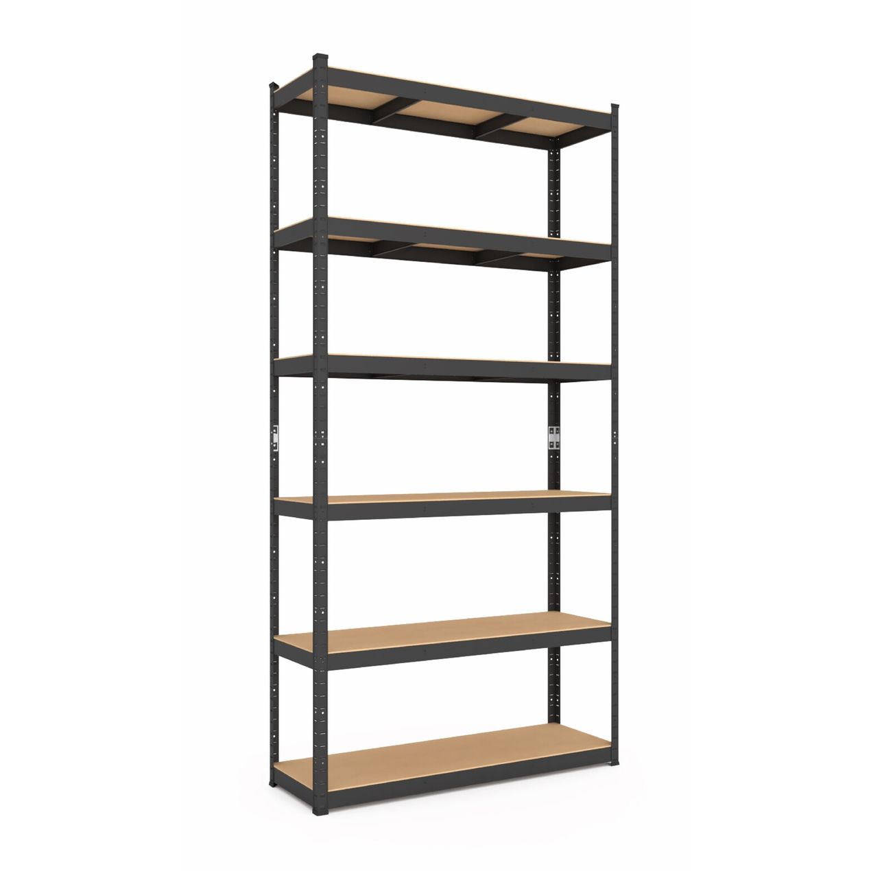 Стелаж металевий 6 полиць, стелаж розбірний, стелаж з полицями 1200/600/2400 мм.