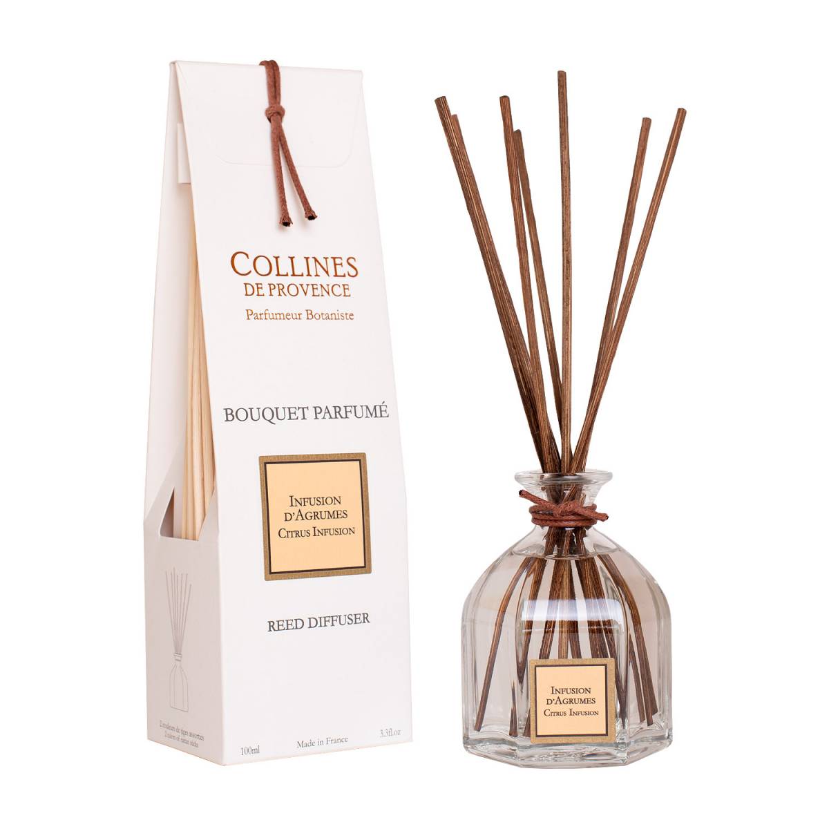 Collines de Provence Дифузор Citrus Infusion  Цитрусовий коктейль 100мл