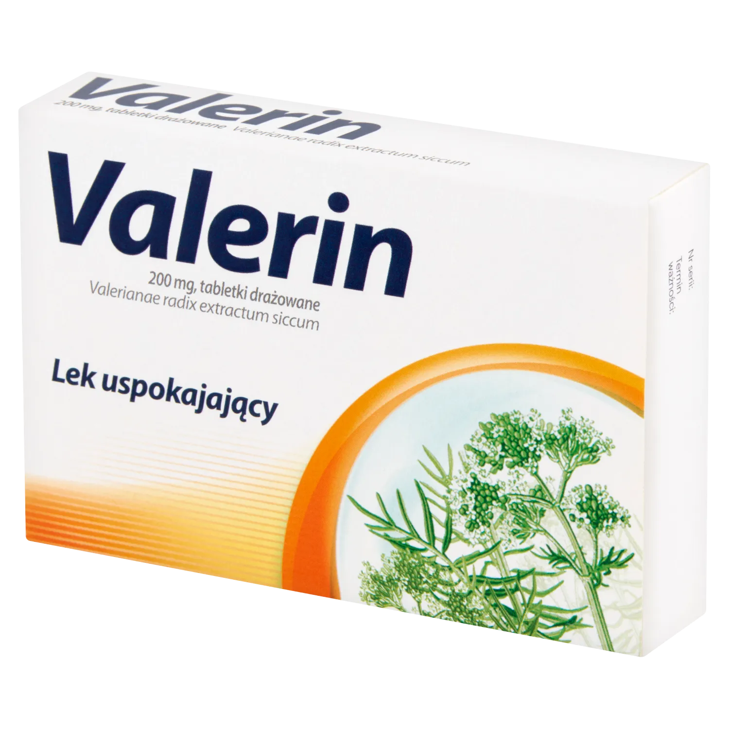 Valerin 200 мг при проблемах зі сном - 15 драже