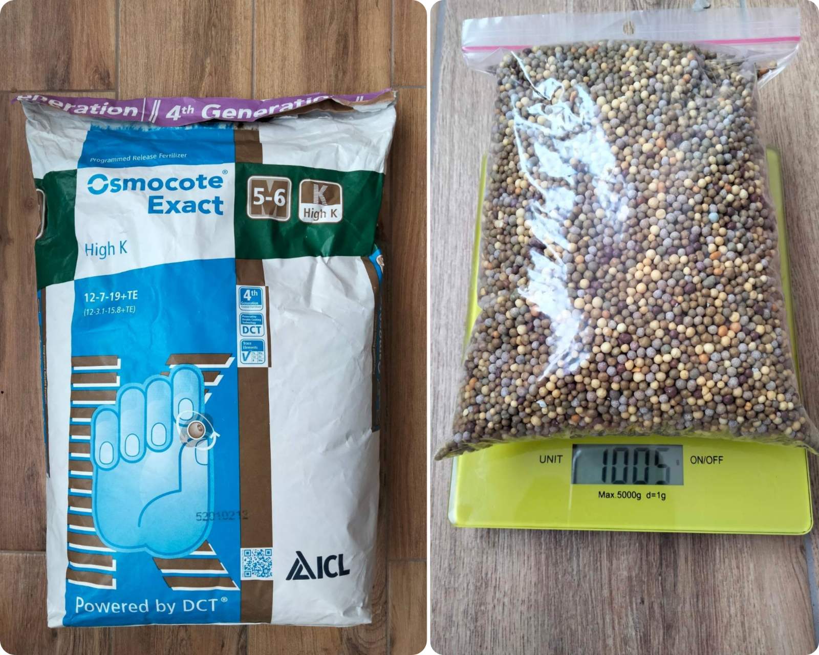 🌿 Osmocote Exact High K 5–6M  (12 + 8 + 19 + TE) 1 кг