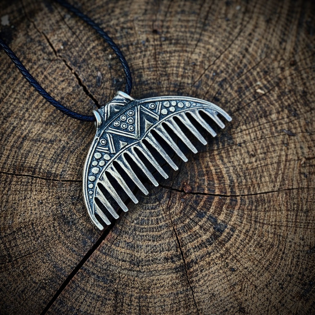 Гребінь-підвіска у формі лунниці