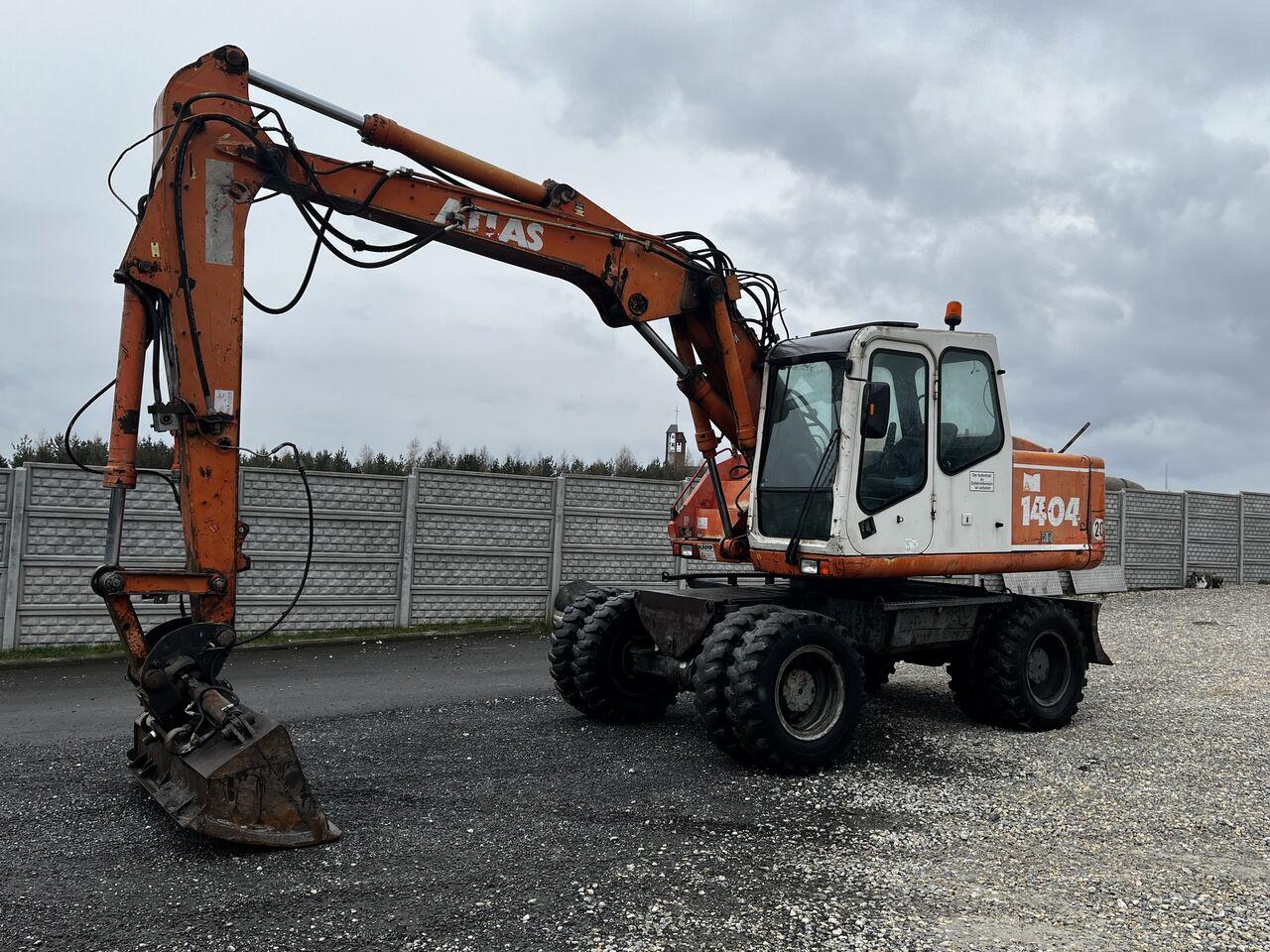 Екскаватор колісний atlas 1404 | 2003 рік | 18 500 мотогодин