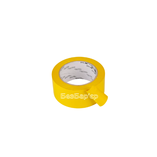 Стрічка сигнальна жовта 5 см самоклеюча (10 м.) ПВХ ORACAL
