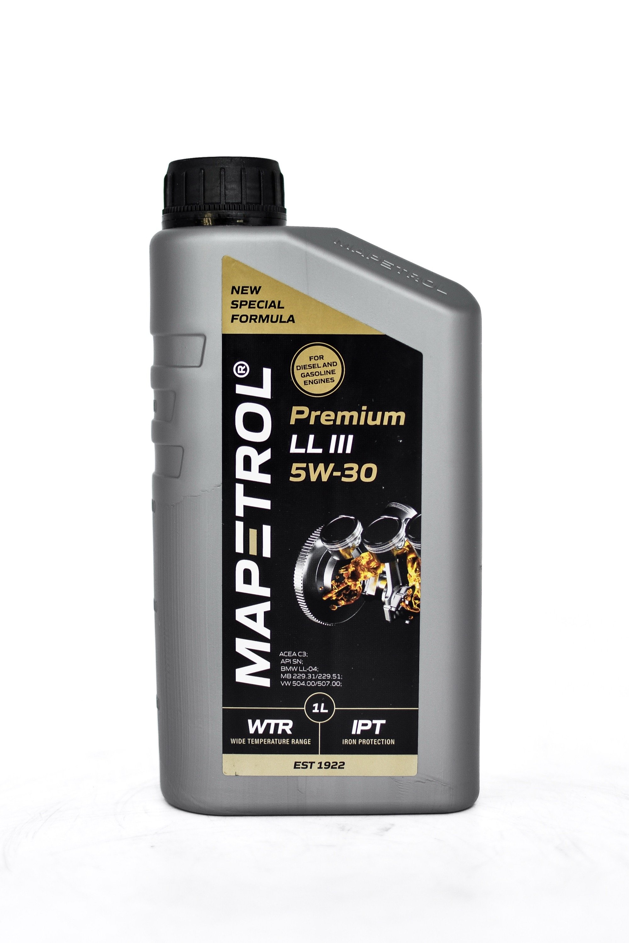 Олива моторна MAPETROL PREMIUM LL III 5W-30 1L