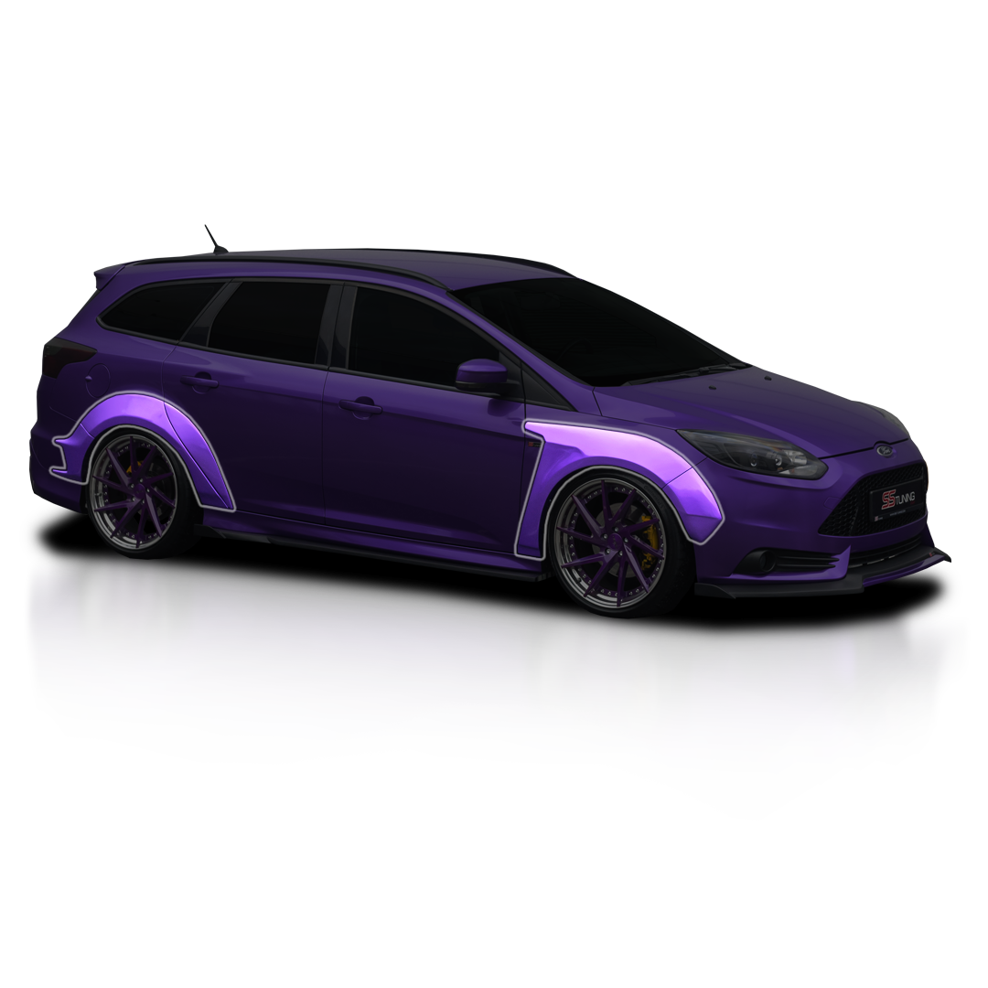 Ford Focus ST Wagon Pre-Facelift Fender Flares